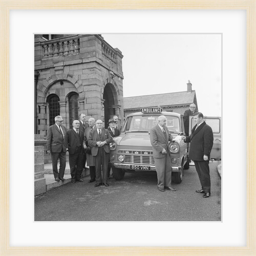 New Ford ambulances, Isle of Man by Manx Press Pictures