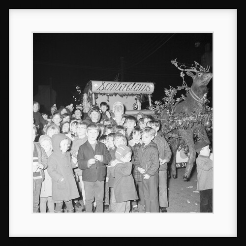 Santa Claus sleigh, Peel by Manx Press Pictures