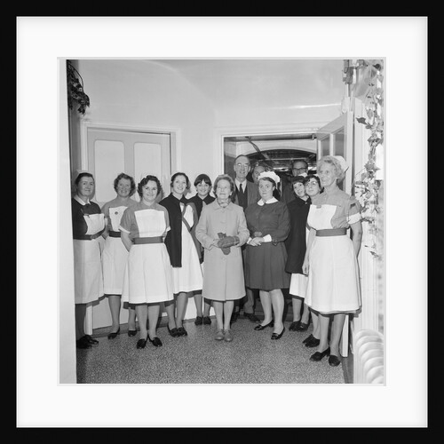 Lieutenant Governor Sir Peter Hyla Gawne Stallard visit to Noble's or Ramsey Cottage Hospital by Manx Press Pictures
