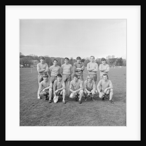 Men's Island Footbal team on Good Friday by Manx Press Pictures