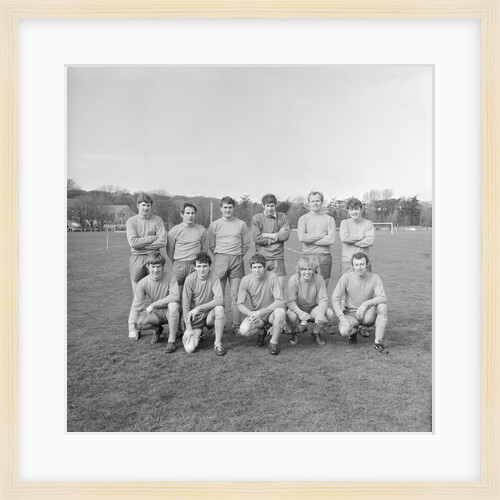 Men's Island Footbal team on Good Friday by Manx Press Pictures