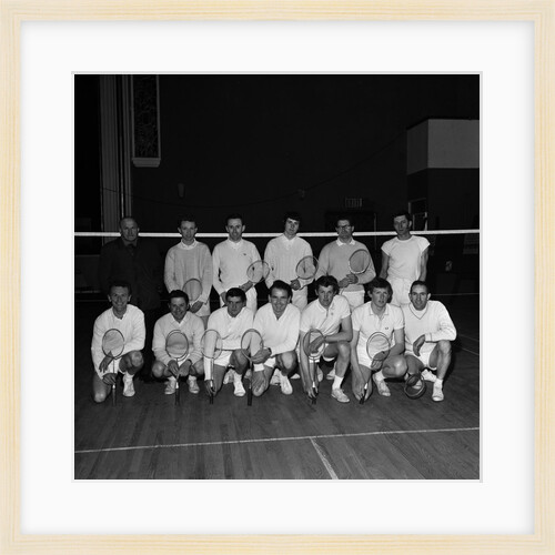 Men's badminton finals, Isle of Man by Manx Press Pictures