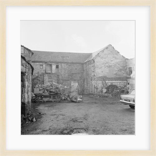 Demolition at Castletown by Manx Press Pictures