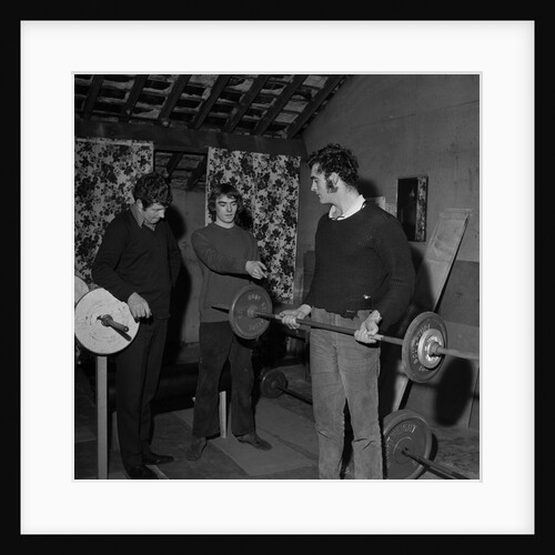 Weight lifting club, Isle of Man by Manx Press Pictures