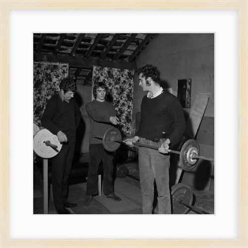 Weight lifting club, Isle of Man by Manx Press Pictures