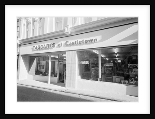Taggarts shop, Castletown by Manx Press Pictures