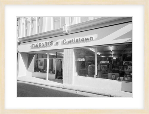Taggarts shop, Castletown by Manx Press Pictures