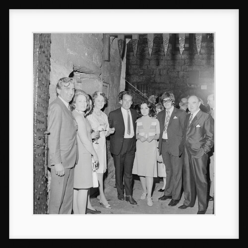 Cocktail party, Castle Rushen by Manx Press Pictures