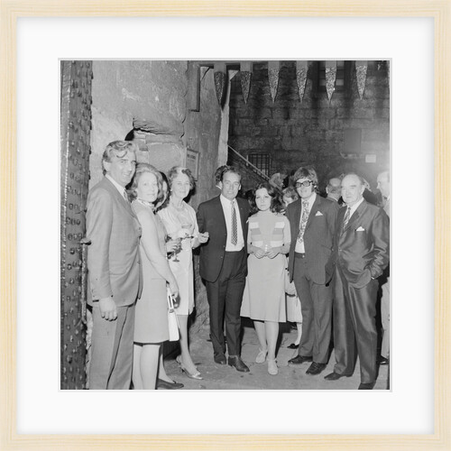 Cocktail party, Castle Rushen by Manx Press Pictures