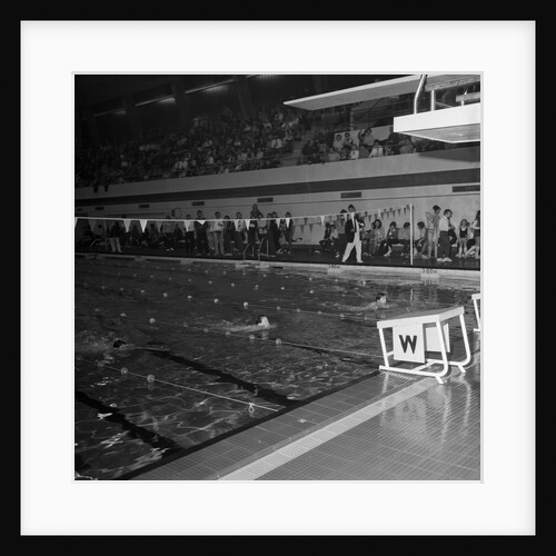 Swimmers at Derby Castle, Douglas by Manx Press Pictures