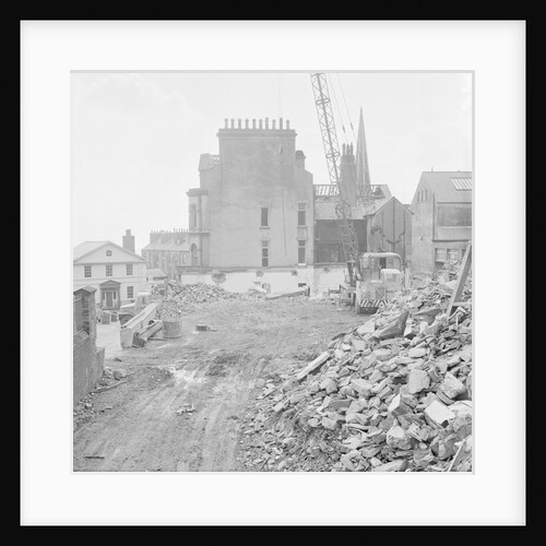 Demolition of Isle of Man Government Office, Douglas by Manx Press Pictures