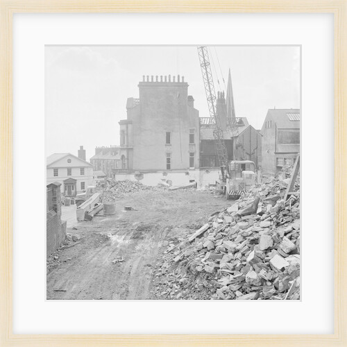Demolition of Isle of Man Government Office, Douglas by Manx Press Pictures