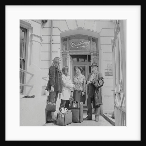Americans at Ronaldsway hotel by Manx Press Pictures