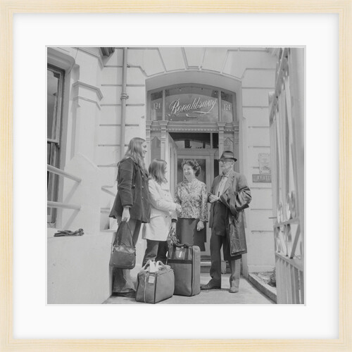 Americans at Ronaldsway hotel by Manx Press Pictures