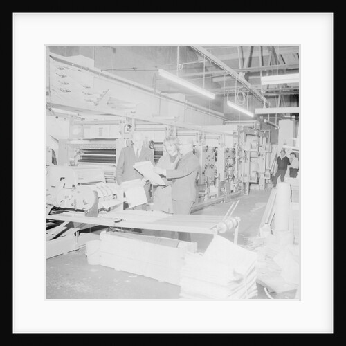 New printing press, Isle of Man Examiner by Manx Press Pictures