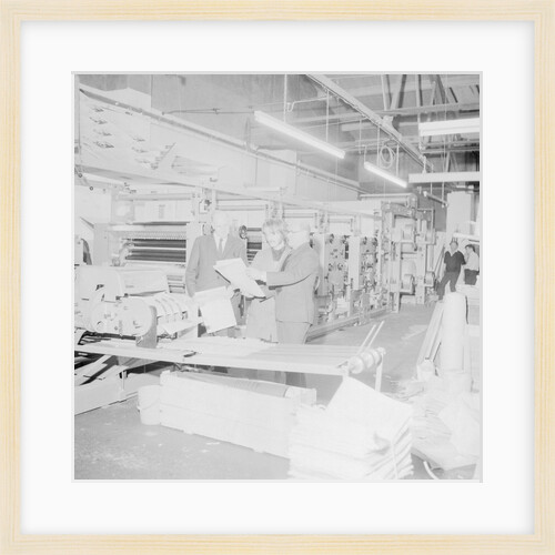 New printing press, Isle of Man Examiner by Manx Press Pictures