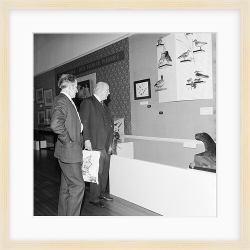 Sir John Betjeman visit to the Manx Museum, Douglas by Manx Press Pictures