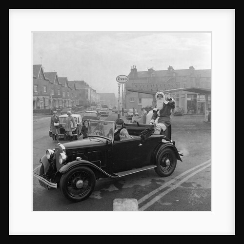 Father Christmas at Mylchreest's, Douglas by Manx Press Pictures