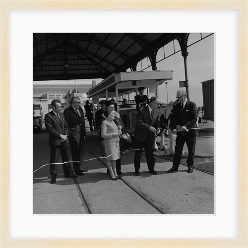 Horse trams opening by Manx Press Pictures