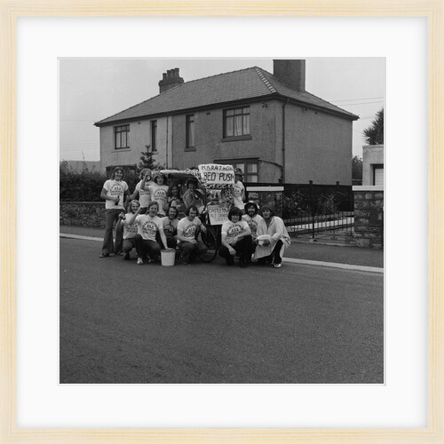 Bed pushers at Castletown by Manx Press Pictures