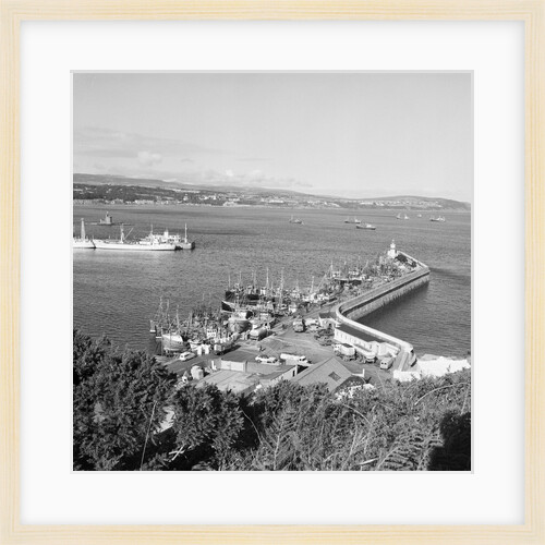 Herring fleet in Douglas Bay by Manx Press Pictures