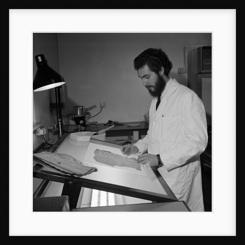 Paper conservation, Manx Museum, Douglas by Manx Press Pictures