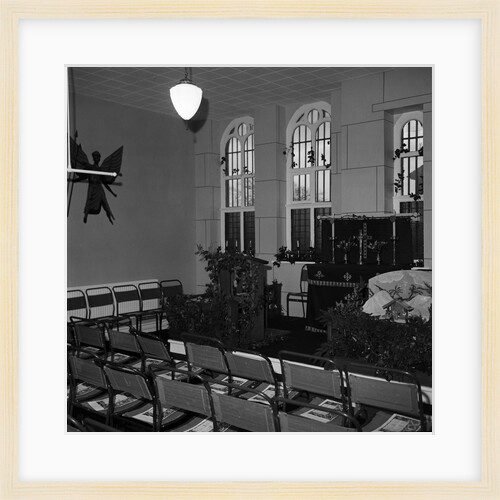 Isle of Man Prison Chapel decorated for Christmas by Manx Press Pictures