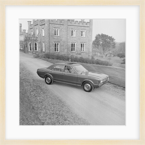 New Ford Granada car, The Nunnery, Douglas by Manx Press Pictures