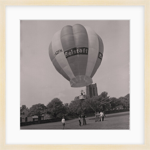 Belstaff balloon, The Grandstand by Manx Press Pictures