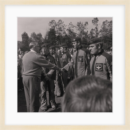 Red Devils, Bowl by Manx Press Pictures