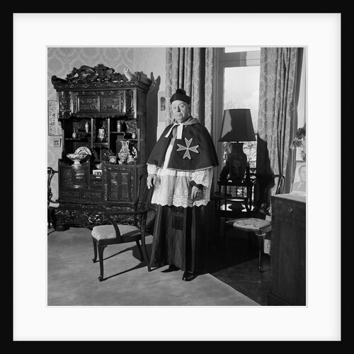 Reverend Fred Cubbon at Home by Manx Press Pictures