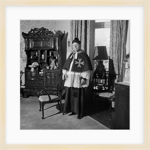 Reverend Fred Cubbon at Home by Manx Press Pictures
