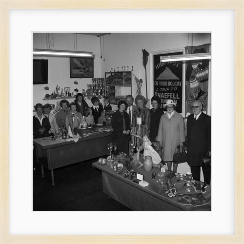 Opening of Manx craft shop by Manx Press Pictures