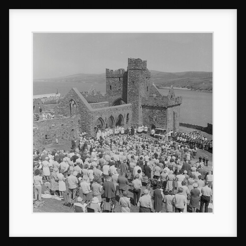 Pilgrimage to Peel Castle by Manx Press Pictures