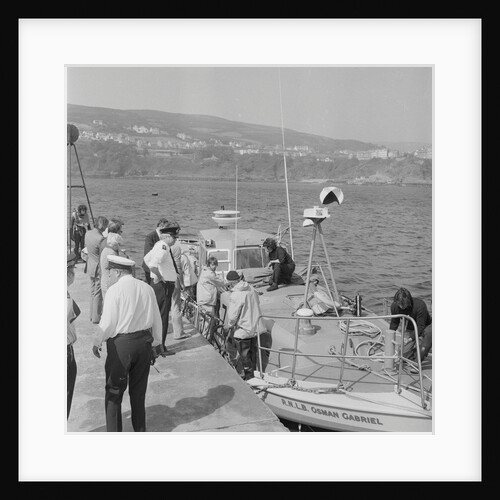 Lifeboat rescue at Port Erin by Manx Press Pictures