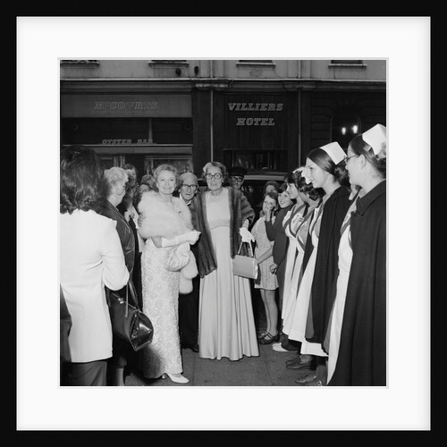 Dame Anna Neagle visit by Manx Press Pictures
