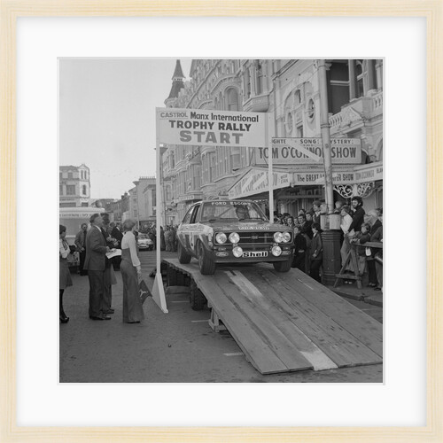 Trophy Rally Start by Manx Press Pictures