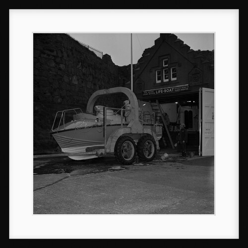 New Peel lifeboat by Manx Press Pictures