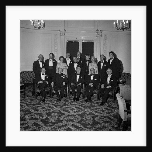 Edward Heath (often known as Ted Heath) visit to Castle Mona, Douglas by Manx Press Pictures