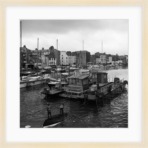 High tide, Douglas harbour by Manx Press Pictures
