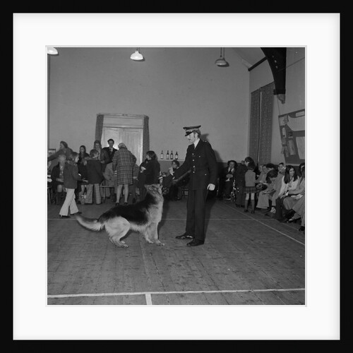 Ramsey dog handlers, St Olave's Hall, Isle of Man by Manx Press Pictures