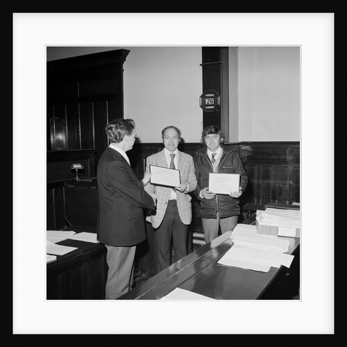 Bravery awards, Court House, Isle of Man by Manx Press Pictures