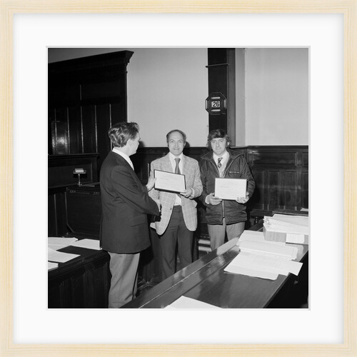 Bravery awards, Court House, Isle of Man by Manx Press Pictures