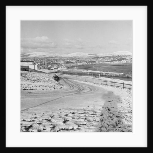 Snow, Douglas Head by Manx Press Pictures
