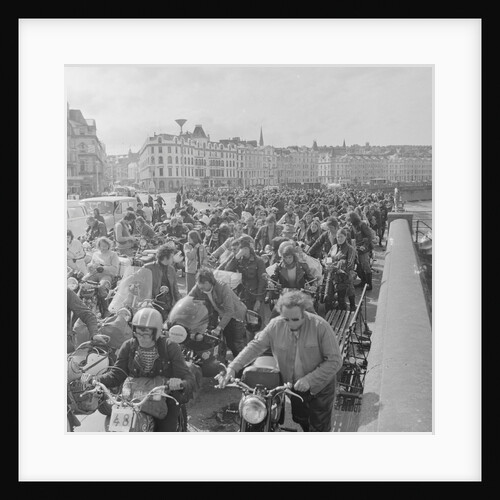 TT visitors leaving, Sea Terminal by Manx Press Pictures