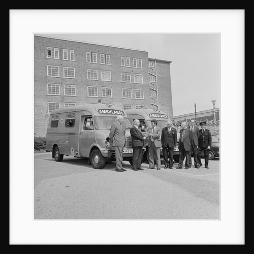 New ambulance, Noble's Hospital by Manx Press Pictures