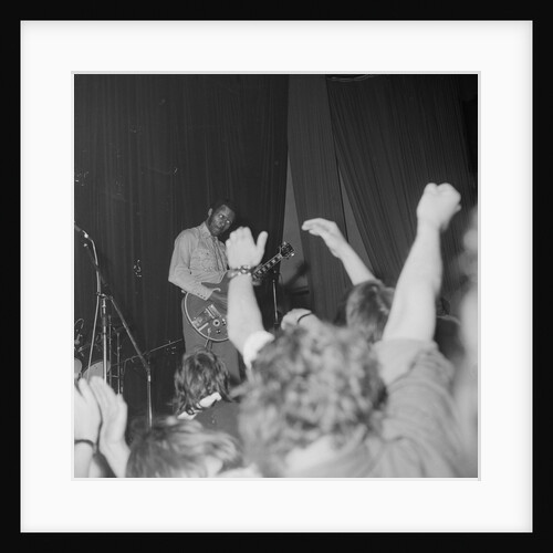 Chuck Berry on stage at the Lido by Manx Press Pictures