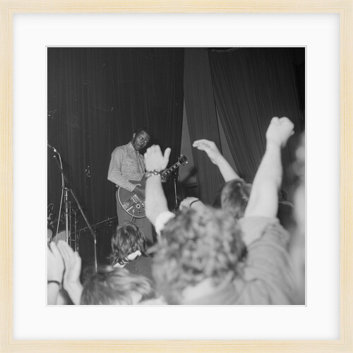 Chuck Berry on stage at the Lido by Manx Press Pictures