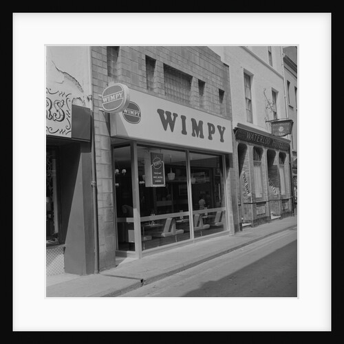 Opening of new Wimpy Bar, Strand Street, Douglas by Manx Press Pictures