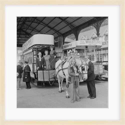 Horse tram centenary celebrations by Manx Press Pictures